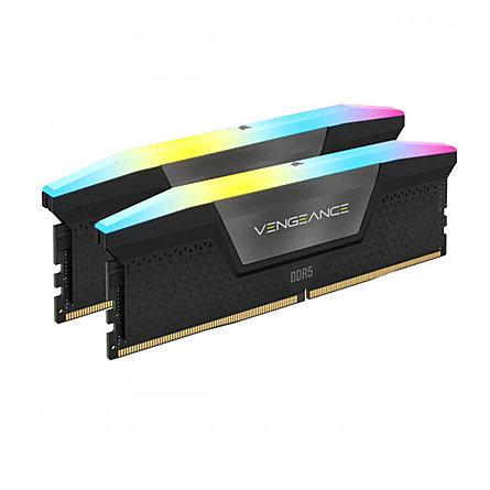 Ram Desktop Corsair Vengeance RGB 32GB (2x16GB) DDR5 5600MHz (CMH32GX5M2B5600C36K)