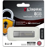 USB Máy Tính Kingston DataTraveler Locker+ G3 8GB USB 3.0 (DTLPG3/8GB)