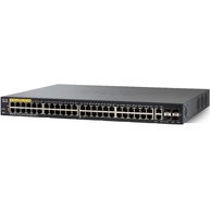 Cisco SF350-48P 48-Port 10/100Mbps PoE Managed Switch (SF350-48P-K9-EU)