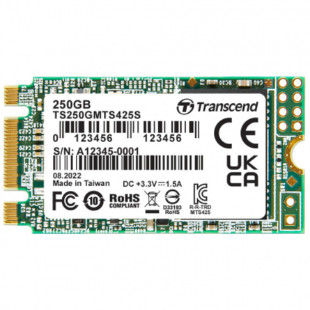 Ổ Cứng SSD Transcend 425S 250GB SATA M.2 2242 (TS250GMTS425S)