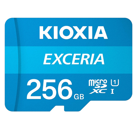 Thẻ Nhớ Kioxia  Exceria 256GB Micro SDXC UHS-I C10 (LMEX1L256GG2)