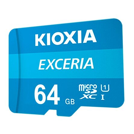 Thẻ Nhớ Kioxia  Exceria 64GB Micro SDXC UHS-I C10 (LMEX1L064GG4)
