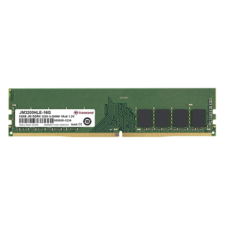 Ram Desktop Transcend 32GB DDR4 3200MHz (JM3200HLE)
