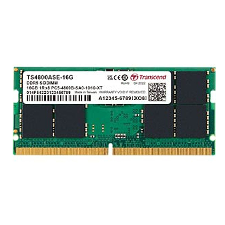 Ram Laptop Transcend 16GB DDR5 4800MHz (TS4800ASE)