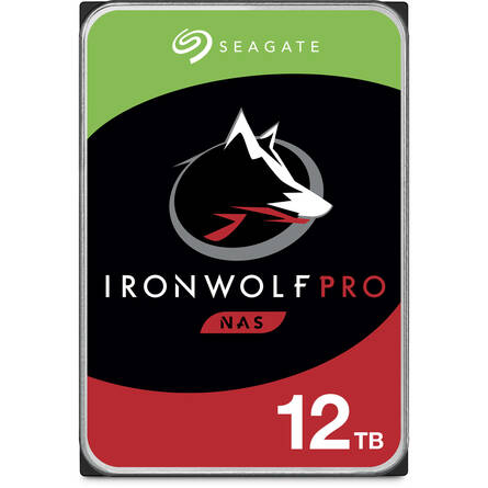Ổ Cứng HDD 3.5" Seagate IRONWOLF PRO NT 12TB NAS SATA 7200RPM 256MB CACHE (ST12000NT001)