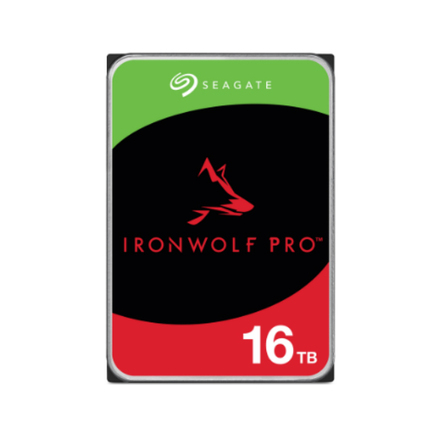 Ổ Cứng HDD 3.5" Seagate IRONWOLF PRO NT 16TB NAS SATA 7200RPM 256MB CACHE (ST16000NT001)