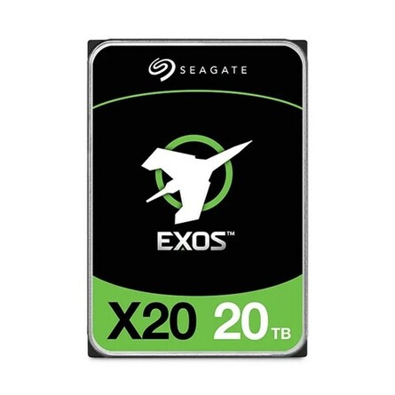 Ổ Cứng HDD 3.5" Seagate Exos X20 20TB SAS SATA 7200RPM 256MB Cache (ST20000NM002D)