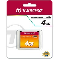 Thẻ Nhớ Transcend CompactFlash 133x 4GB (TS4GCF133)