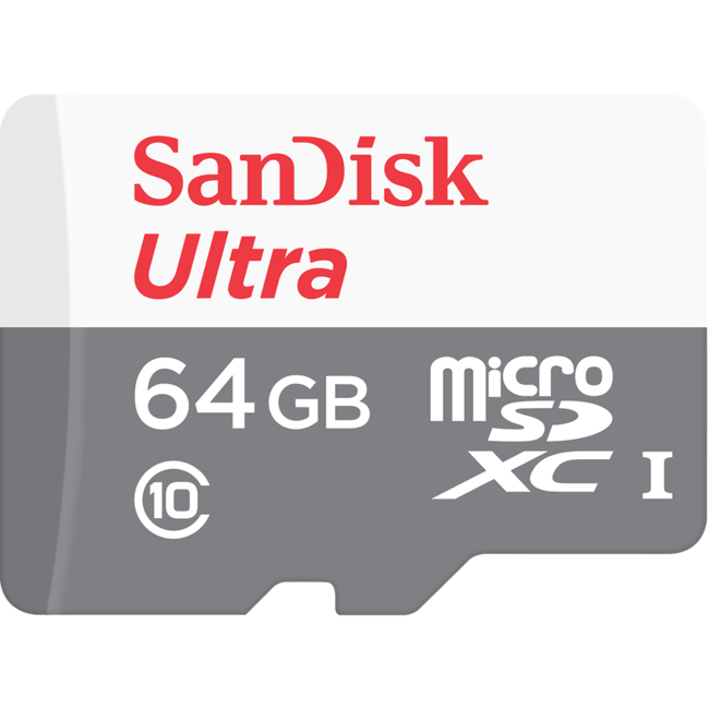 Thẻ Nhớ Sandisk Ultra 64GB microSDXC UHS-I Class 10 (SDSQUNB-064G-GN3MN)