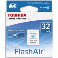 Thẻ Nhớ Toshiba FlashAir 32GB SDHC Class 10 Wi-Fi (W-03)