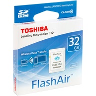Thẻ Nhớ Toshiba FlashAir 32GB SDHC Class 10 Wi-Fi (W-03)