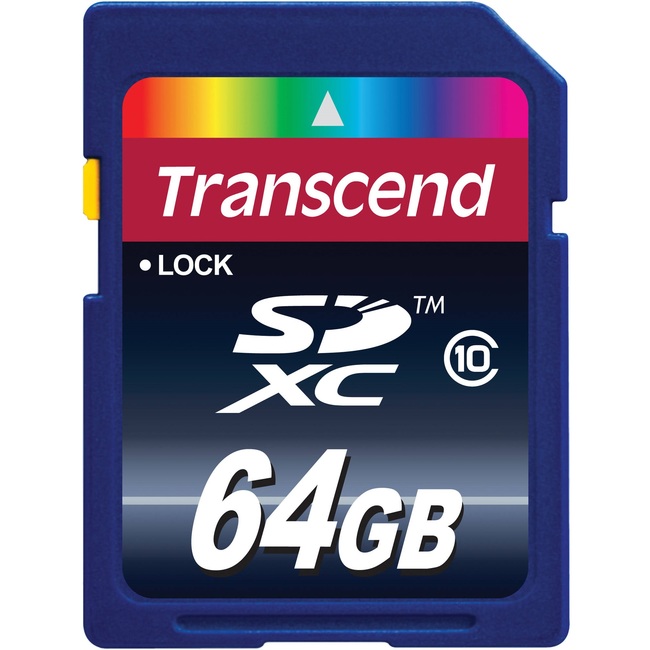 Thẻ Nhớ Transcend 64GB SDXC Class 10 (TS64GSDXC10)