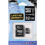 Thẻ Nhớ GSkill 32GB microSDHC Class 10 + SD Adapter (FF-TSDG32GA-C10)