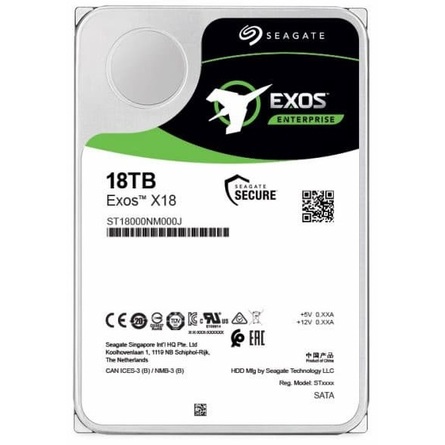 Ổ Cứng HDD 3.5" Seagate EXOS X18 18TB (ST18000NM000J)