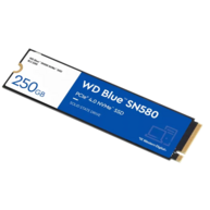 Ổ Cứng SSD WD Blue SN580 250GB NVMe M.2 PCIe (WDS250G3B0E)