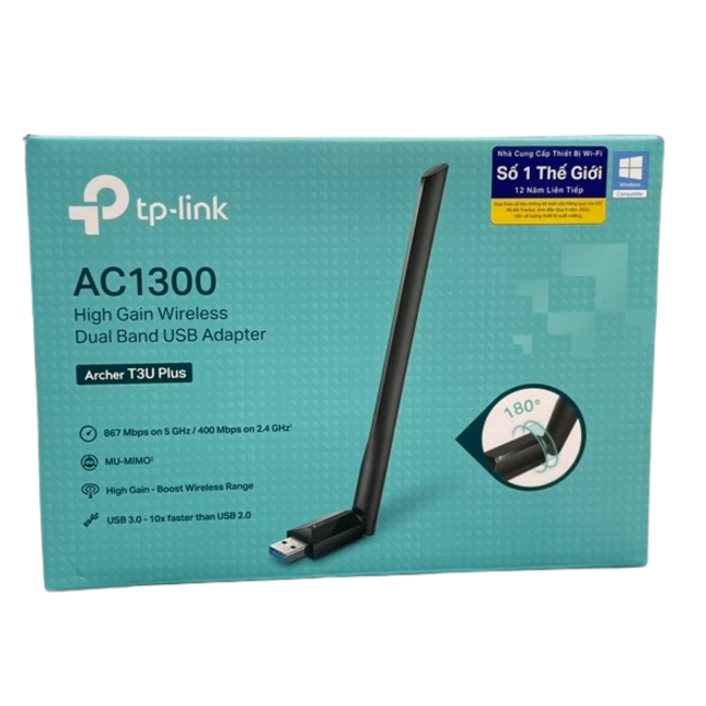 Bộ Chuyển Đổi TP-Link Archer T3U Plus  (AC1300)