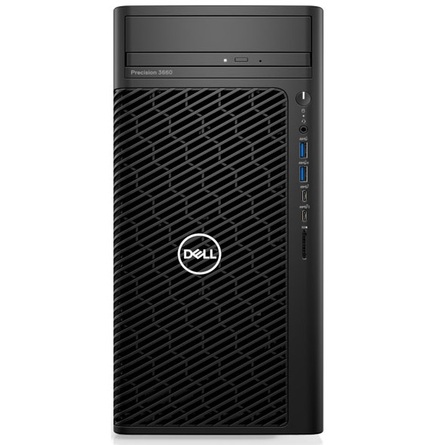 Máy Trạm Workstation Dell Precision 3660 Tower Core i5-13500/8GB DDR5/256GB SSD + 1TB HDD/NVIDIA T400 4GB/DVD_RW/Ubuntu (42PT3660D20)