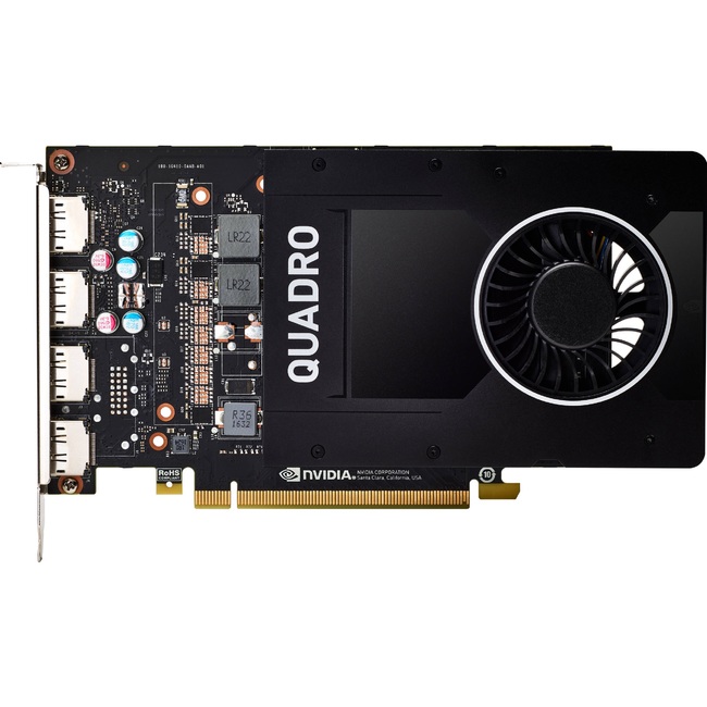 Card Màn Hình HP nVidia Quadro P2000 5GB GDDR5 (1ME41AA)