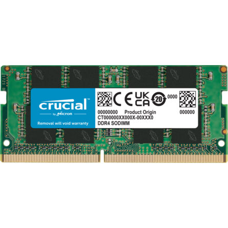 Ram Laptop Crucial 16GB DDR4 2400 SODIMM CL22 (16Gbit) (CT16G4SFS824A)