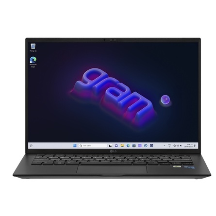 Máy Tính Xách Tay LG Gram 2023 Core i7-1360P/16GB LPDDR5/512GB SSD/14" WUXGA/Intel Iris Xe Graphics/Win 11 Home SL/Black (14Z90R-G.AH75A5)