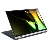 Máy Tính Xách Tay LG Gram 2024 2 in 1 Core Ultra 5-125H/16GB LPDDR5x/512GB SSD/Intel Arc Graphics/14" WUXGA Touch/Win 11 Home Plus/Black (14T90S-G.AH55A5)