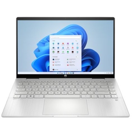 Máy Tính Xách Tay HP Pavilion X360 14-ek2017TU Core 5-120U/16GB DDR4/512GB SSD/14" Full HD Touch/Intel Graphics/Win 11 Home/Silver (9Z2V5PA)