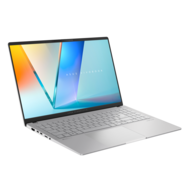 Máy Tính Xách Tay Asus Vivobook S 15 Snapdragon X1E/32GB LPDDR5X/1TB SSD/15.6" 3K/Qualcomm Adreno GPU/Windows 11 Home/Bạc (S5507QA-MA089WS)