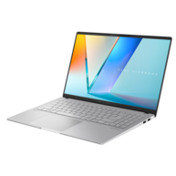 Máy Tính Xách Tay Asus Vivobook S 15 Snapdragon X1E/32GB LPDDR5X/1TB SSD/15.6" 3K/Qualcomm Adreno GPU/Windows 11 Home/Bạc (S5507QA-MA089WS)