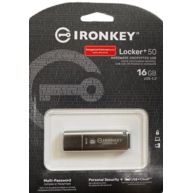 USB Bảo Mật Kingston IronKey Locker+ 50 16GB (IKLP50/16GB)