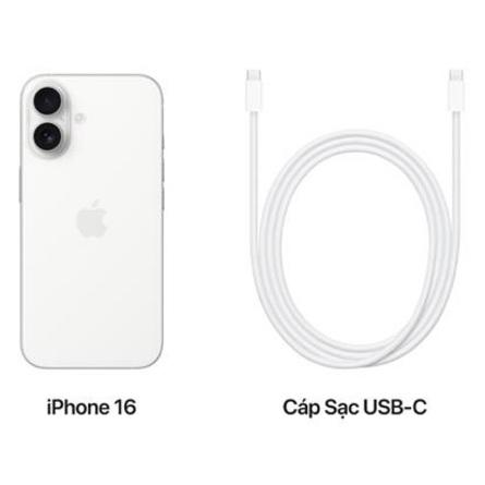 Điện Thoại Di Động Apple iPhone 16 512GB (White)