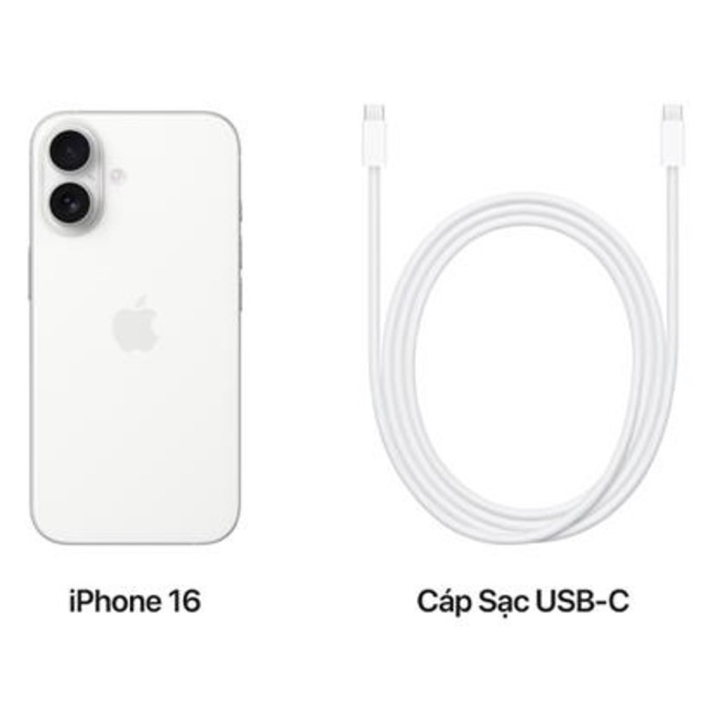 Điện Thoại Di Động Apple iPhone 16 512GB (White)