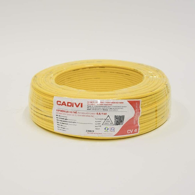 Dây Điện Cadivi 4mm Dây Điện Cadivi 4mm