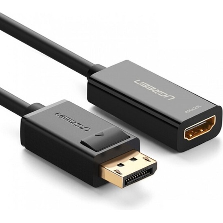 Cáp Chuyển Đổi UGreen Displayport To HDMI (40363) kèm cáp HDMI 2M (10107)