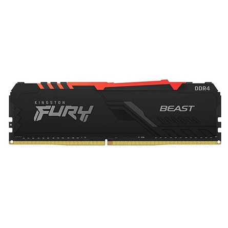 Ram Desktop Kingston 32G DDR4 3200 CL16 FURY BEAST RGB (KF432C16BBA/32)