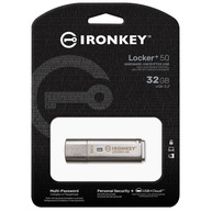 USB Bảo Mật Kingston IronKey Locker+ 50 32GB (IKLP50/32GB)