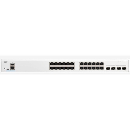 Thiết Bị Mạng Switch Cisco Catalyst 1200 24-port GE, 4x1G SFP, Rack-mountable (C1200-24T-4G)