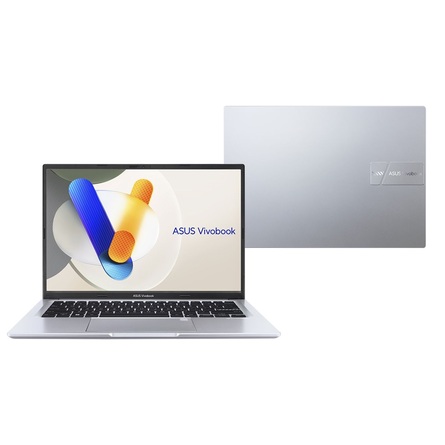 Máy Tính Xách Tay Asus Vivobook 14 Core i5-13420H/16GB DDR4/512GB SSD/14" WUXGA/Intel UHD Graphics/Windows 11 Home/Cool Silver (X1405VA-LY623W)