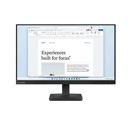 Màn Hình Máy Tính Lenovo L24-4e 23.8-Inch/1920x1080/100Hz/IPS/HDMI/VGA/HDMI/ĐEN (68C2KAC1VN)