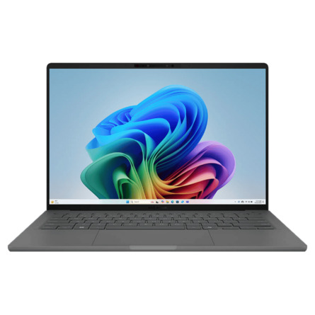 Máy Tính Xách Tay Asus UX3407Q X1-26-100/16GB DDR5X/512GB SSD/14" 3K/Qualcomm Adreno/Window 11 Home SL/Xám (UX3407QA-QD347WS)