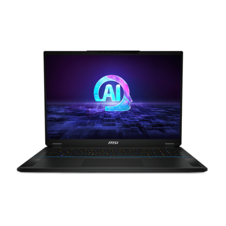 Máy Tính Xách Tay MSI Stealth 18 AI Studio Core Ultra 9-185H/32GB DDR5/2TB SSD/18" UHD+/Nvidia Geforce RTX 4080/Windows 11 Home/Midnight Black (A1VHG-058VN)