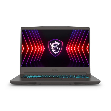 Máy Tính Xách Tay MSI Gaming Thin 15 Core i5-13420H/16GB DDR4/512GB SSD/15.6" Full HD/NVIDIA Geforce RTX 2050/Windows 11 Home/Xám (B13UCX-2080VN)