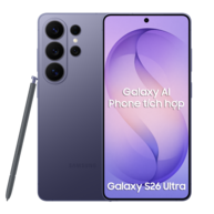 Điện Thoại Di Động SAMSUNG Galaxy S26 Ultra 16GB/1TB (Xanh/Tím/Đen)