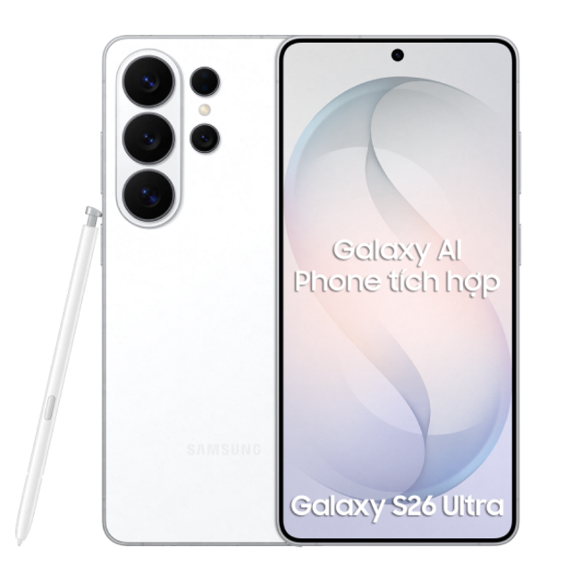 Điện Thoại Di Động SAMSUNG Galaxy S26 Ultra 12GB/256GB (Trắng)