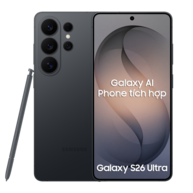 Điện Thoại Di Động SAMSUNG Galaxy S26 Ultra 12GB/256GB (Xanh/Tím/Đen)