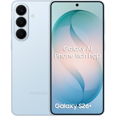 Điện Thoại Di Động SAMSUNG Galaxy S26 Plus 12GB/256GB (Xanh/Đen/Trắng/Tím)