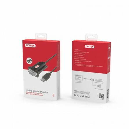 Cáp Chuyển Đổi Unitek USB To RS232 Chiều Dài 1.5M (Y-105A)