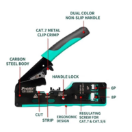 Kìm Bấm Mạng Pro'sKit CP-335N