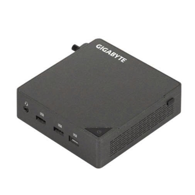 Máy Tính Mini Gigabyte  BRIX GB-BTIP-N250/No Ram/No SSD/No OS/Đen (6BXTWN2HWMR)