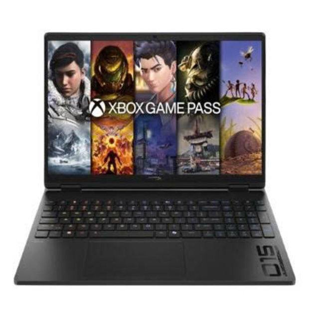 Máy Tính Xách Tay HP HyperX Omen Gaming 15-ga0092TX Core i5-14450HX/16GB DDR5/512GB SSD/15.3'' 2K/NVIDIA GeForce RTX 5050 8GB GDDR7/Windows 11 Home SL/Đen (D72D8PA)