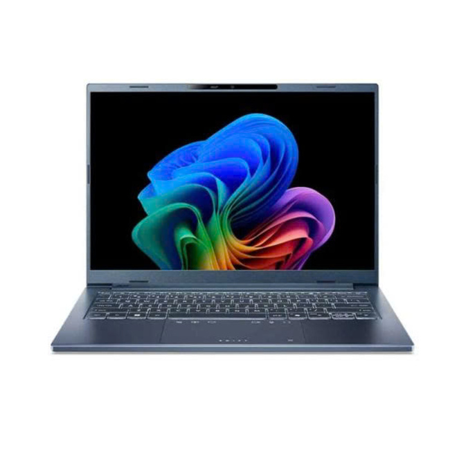 Máy Tính Xách Tay Acer Swift Go 14 AI SFG14-I71-70RP Core Ultra X7-358H/32GB LPDDR5x/1TB SSD/14" 2.8K OLED/Windows 11 Home SL/Bạc (NX.JZHSV.003)